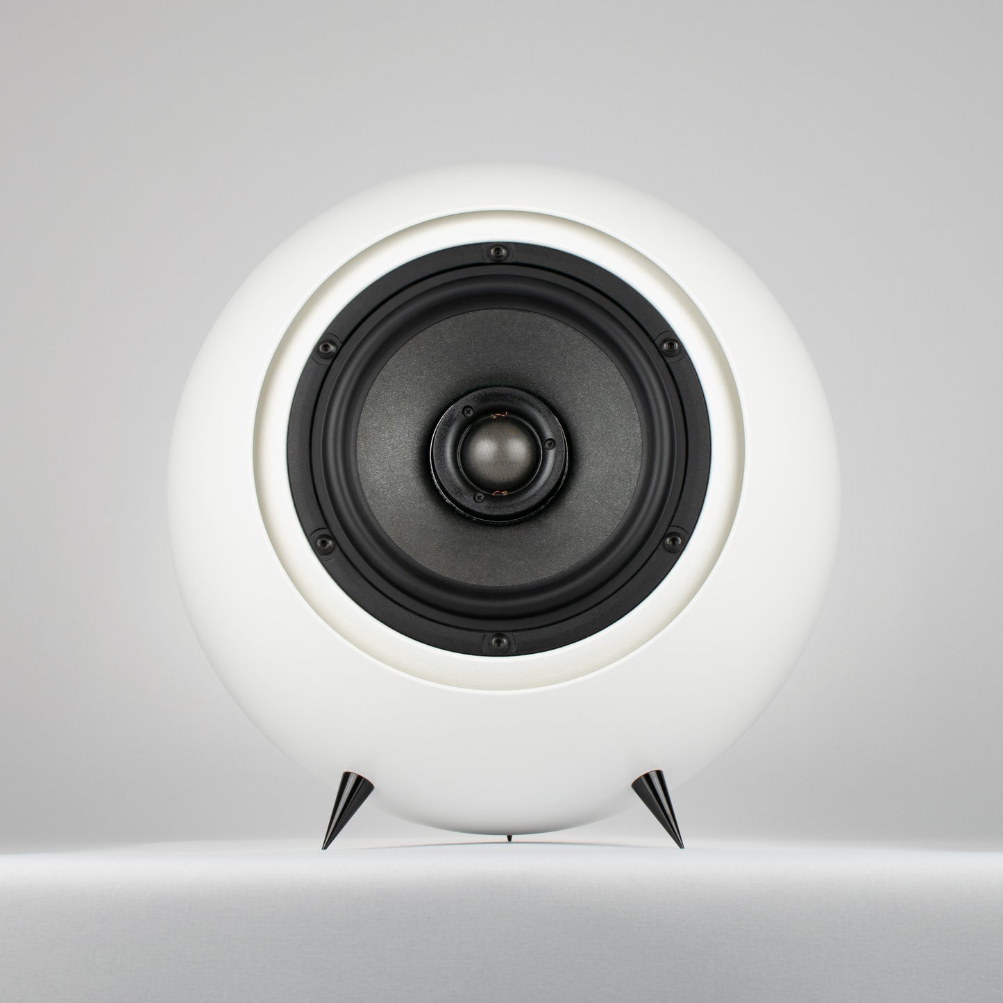 Iris Audio speakers front view.